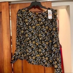 NWT Michael Kors Long Sleeve Blouse